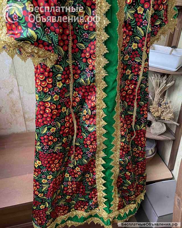 Платье для выступлений. Русский стиль.