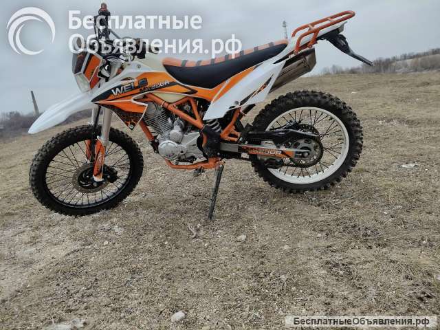 Свой мотоцикл Wels MX250R, 2020, 5 000 км