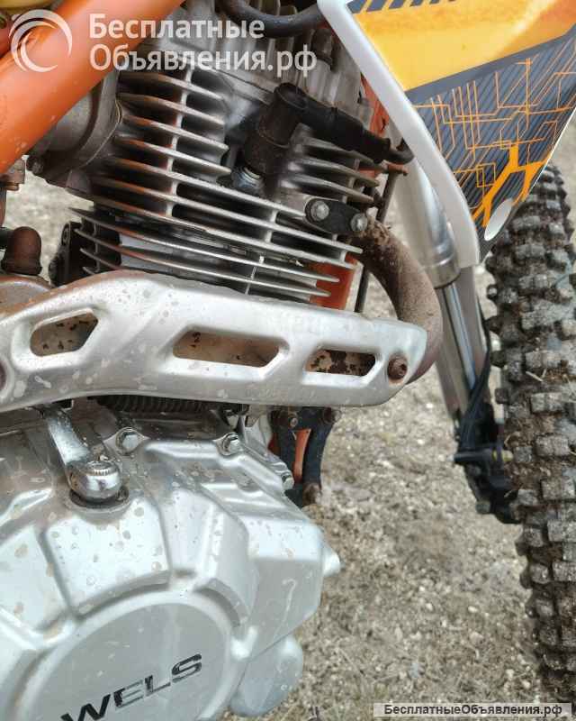 Свой мотоцикл Wels MX250R, 2020, 5 000 км