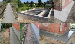 Бетонные Работы, Фундамент, Отмостки Вокруг Дома, Дорожки, Площадки, Заезды. Работаем по Тамбову