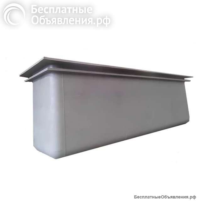 Ванна для горячего цинкования 5000x1500x1500