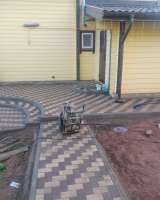 Укладка тротуарной плитки