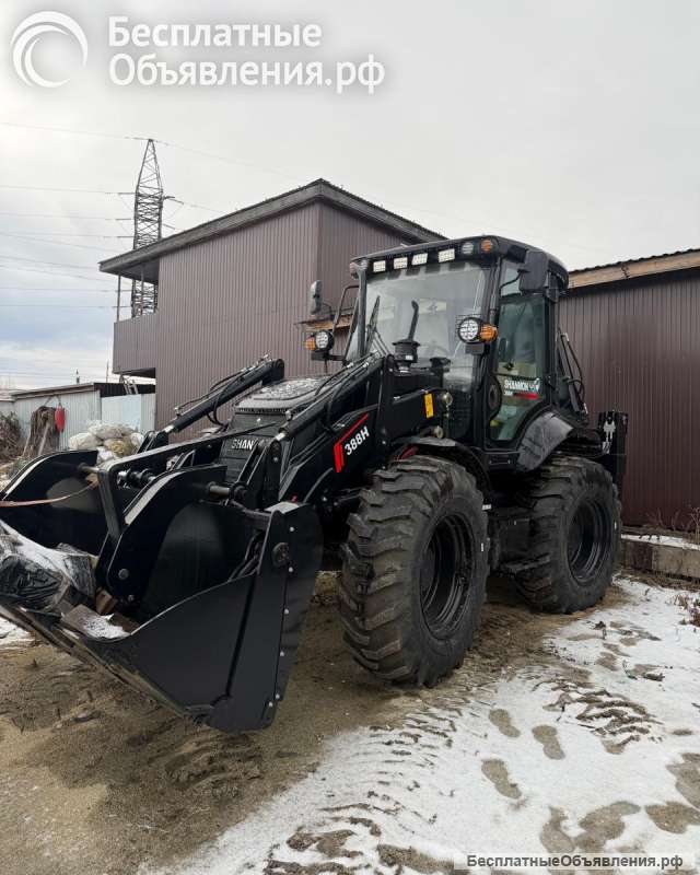 Экскаватор-погрузчик SHANMON 388H