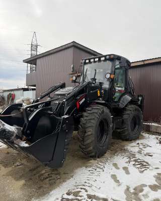 Экскаватор-погрузчик SHANMON 388H