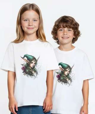 Футболка с принтом "Эльф"