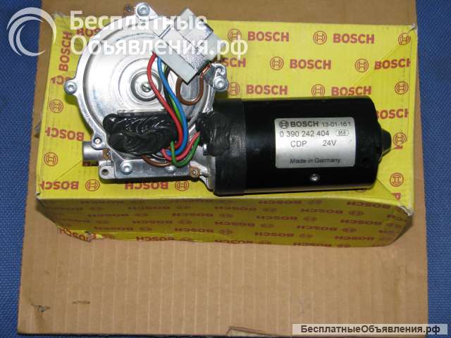 Электродвигатель стеклоочистителя 0390242404 Bosch