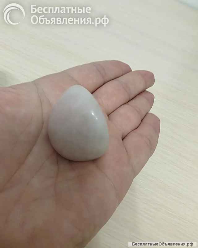 Розовый кварц галтовка