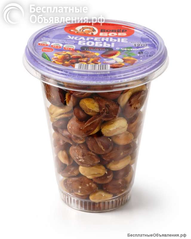 Снеки к пиву обжаренные бобы, кукуруза, чипсы