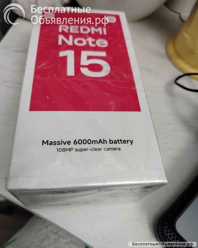 Новый xiaomi Redmi note 15 8/128 gb