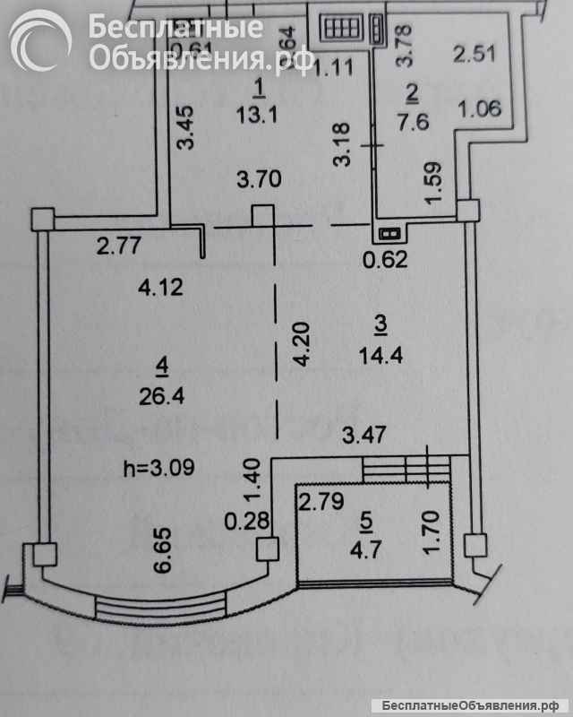 Собственник Свою 1-комн.кв., студия