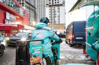 Курьер в Озон Фреш зп от 120т.р