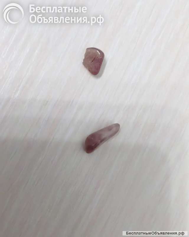 Авантюрин красный галтовка