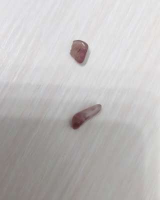 Авантюрин красный галтовка