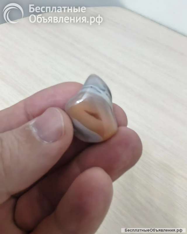 Природные экземпляры маленькой галтовки розового агата