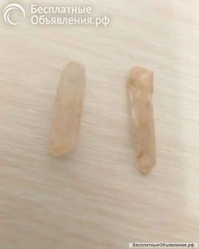 Кристаллы кварца с гематитом