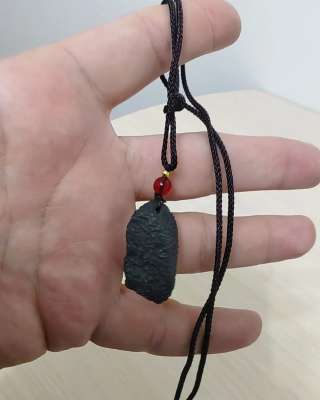 Кулон с халцедоном