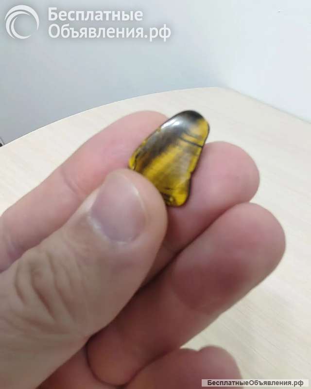 Тигровый глаз галтовка