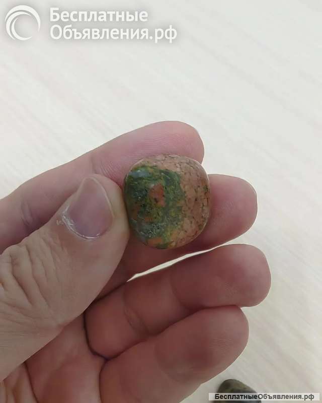 Унакит галтовка