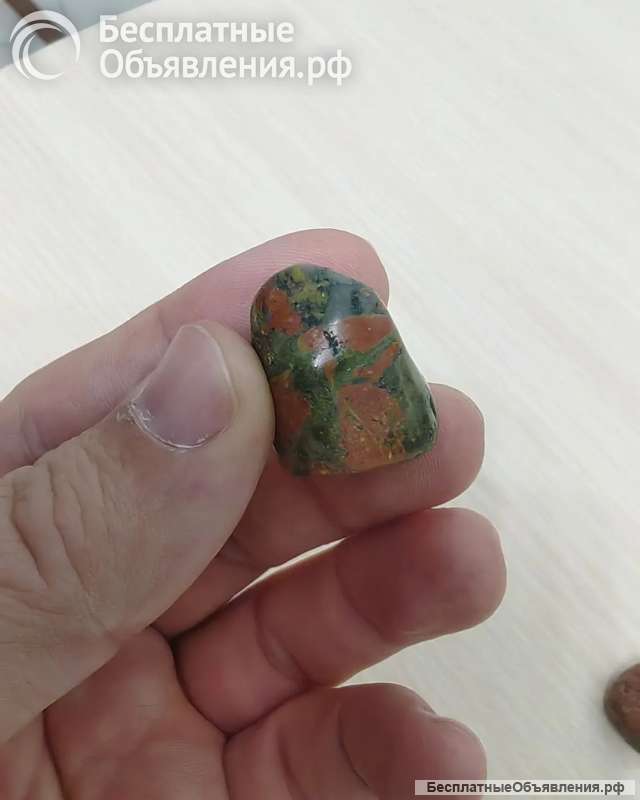 Унакит галтовка