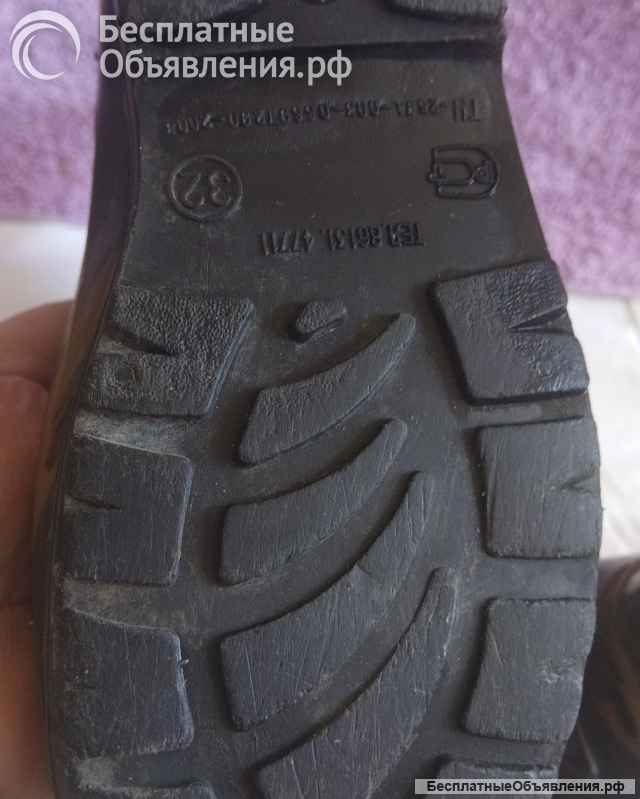 Резиновые сапожки