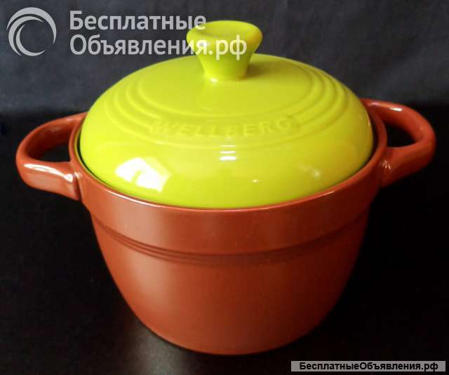 Kacтрюля кеpaмическая Wеllbеrg Vigoroso, 1,5 л