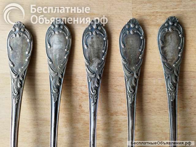 Вилки столовые СССР мельхиор МНЦ 15-20, ЗiШ, ЗиШ