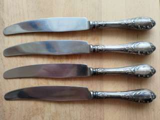 Ножи столовые СССР мельхиор МНЦ 15-20, ЗiШ, ЗиШ