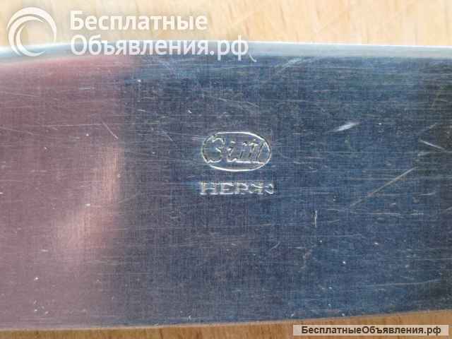 Ножи столовые СССР мельхиор МНЦ 15-20, ЗiШ, ЗиШ