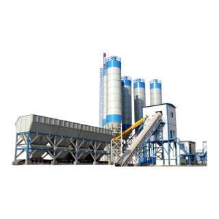 Стационарный бетонный завод HZS40