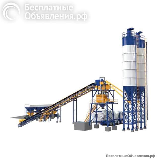 Стационарный бетонный завод AJ-75