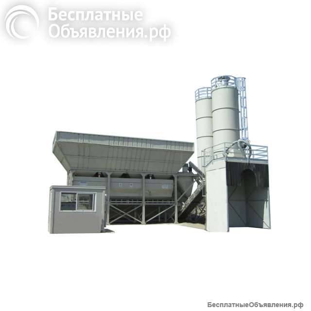 Стационарный бетонный завод GB75