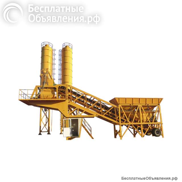 Мобильный бетонный завод YHZS35