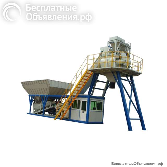 Мобильный бетонный завод YHZS60