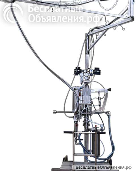 Установка для нанесения смолы с рубленным стеклоровингом