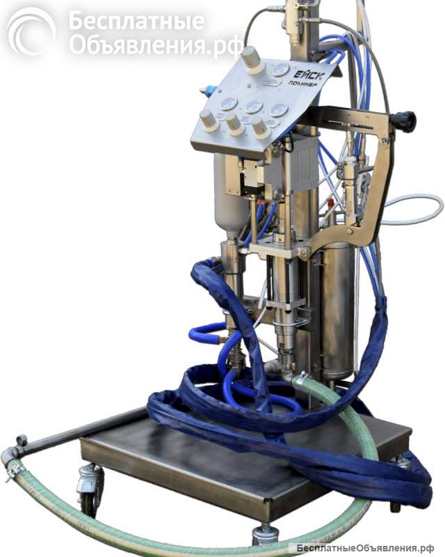Установка нагнетания жидких полимерных материалов
