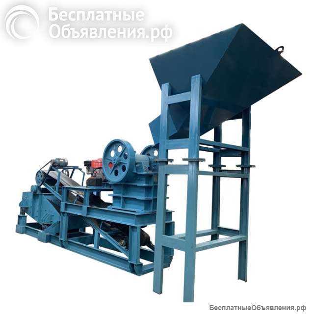 Мобильный дизельный комплекс с щековой дробилкой PE250x400
