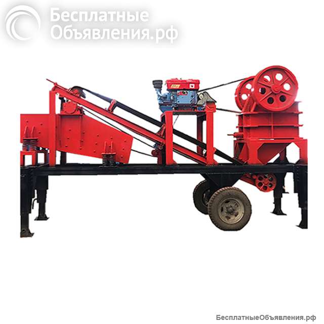 Мобильная щёковая дробилка PE250x400