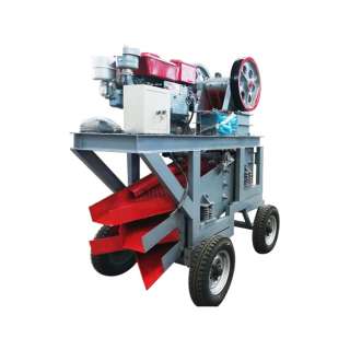 Мобильная щёковая дробилка PE200x350