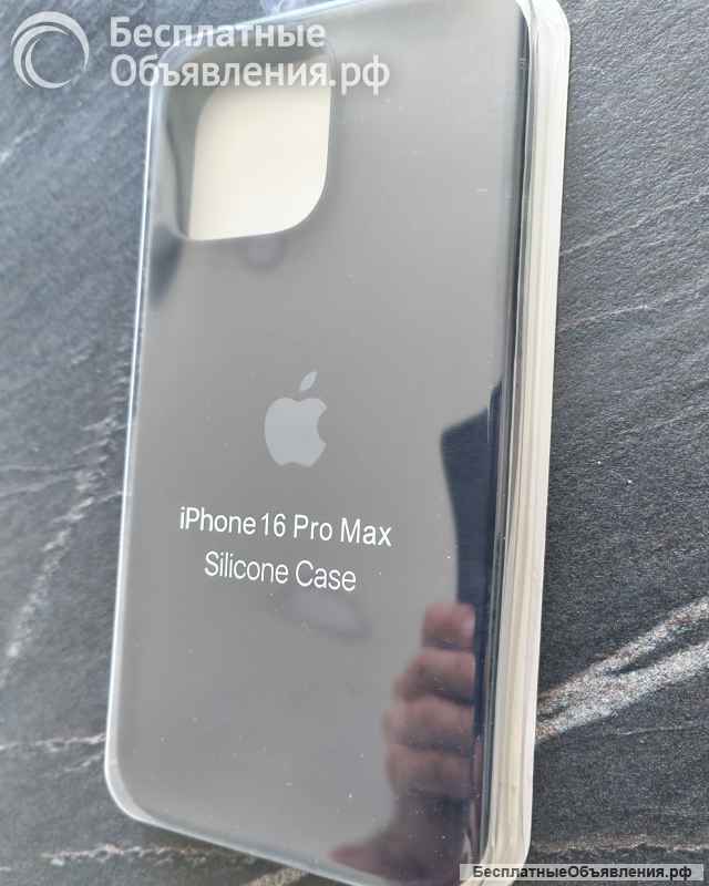 Прозрачный чехол на iPhone 16 Pro