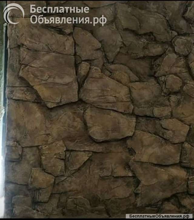 3d панели скала, панели под камень, имитация скалы