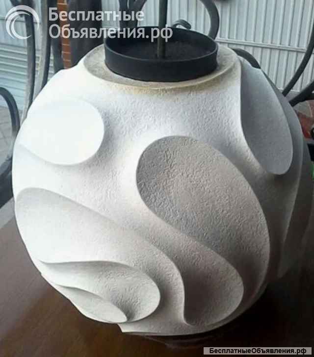 Напольные большие вазы для сухоцветов из бетона, большие кашпо вазы из арт-бетона