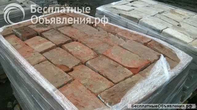 Красный кирпич б/у в хорошем состоянии