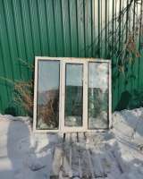 Окна пластиковые б/у в хорошем состоянии