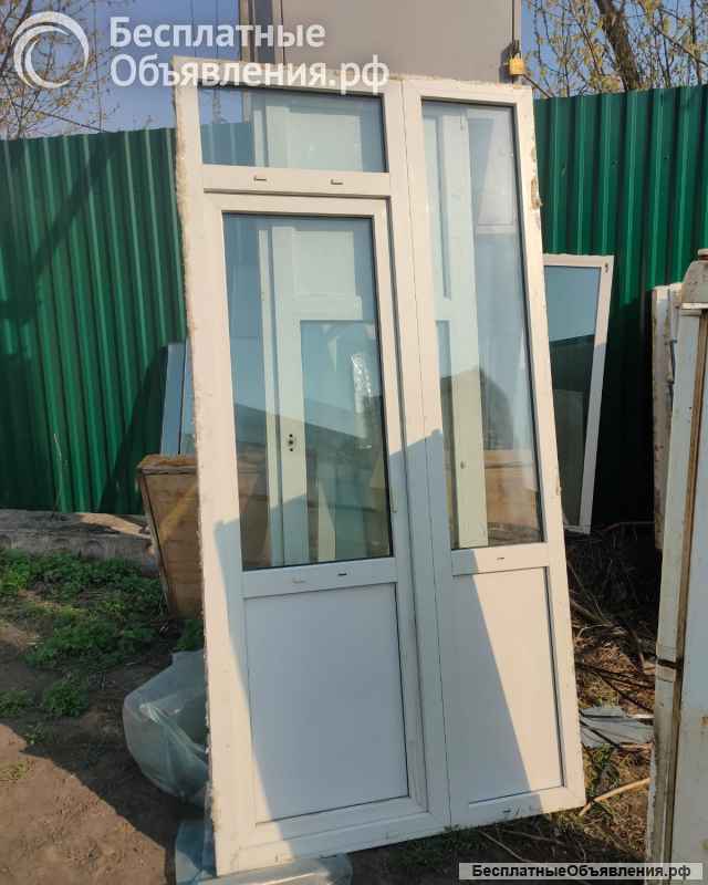Окна пластиковые б/у в хорошем состоянии