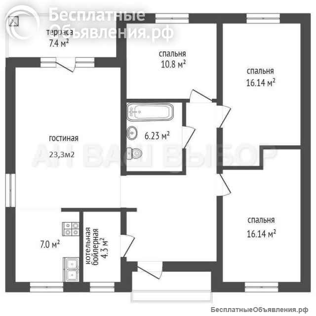 Дом в Тюмени, кп Успенский