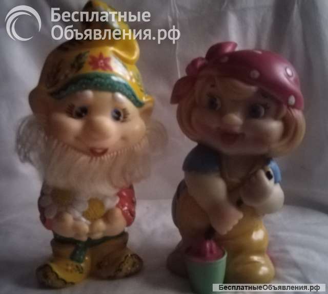 Большие резиновые игрушки