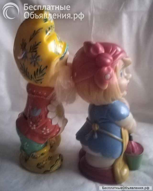 Большие резиновые игрушки