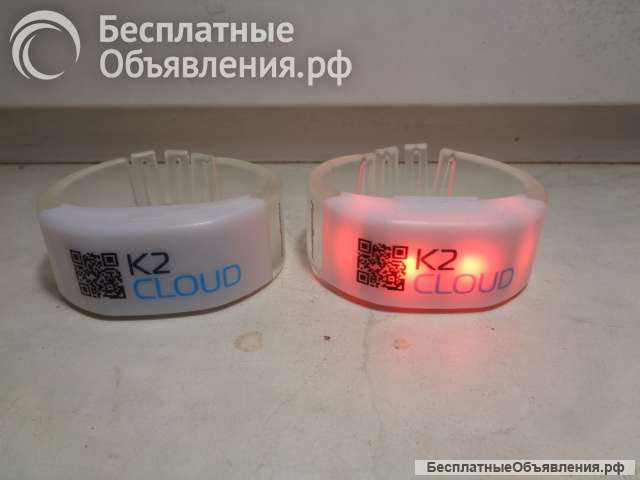 Электронные браслеты K2 Cloud на руку