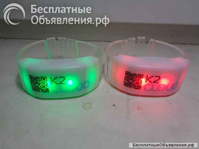 Электронные браслеты K2 Cloud на руку