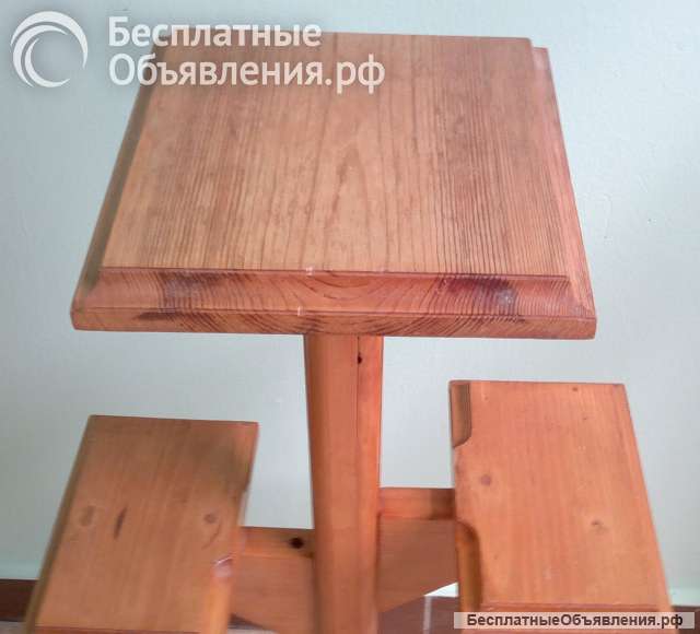 Этажерка деревянная для цветов